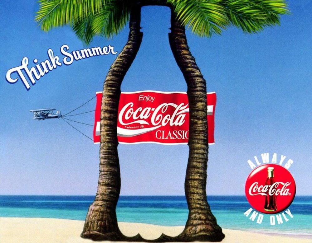 Coca Cola Classic Palm - TS2427