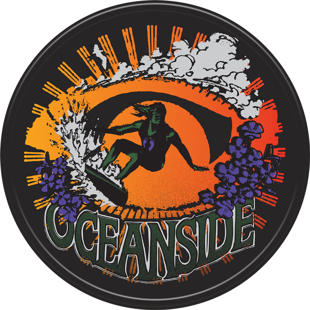 Hang Ten Oceanside - Round - TS2622