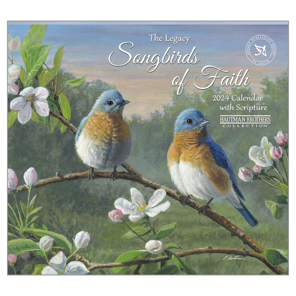 Songbirds of Faith 2024 Calendar WCA85021 Dublin Design