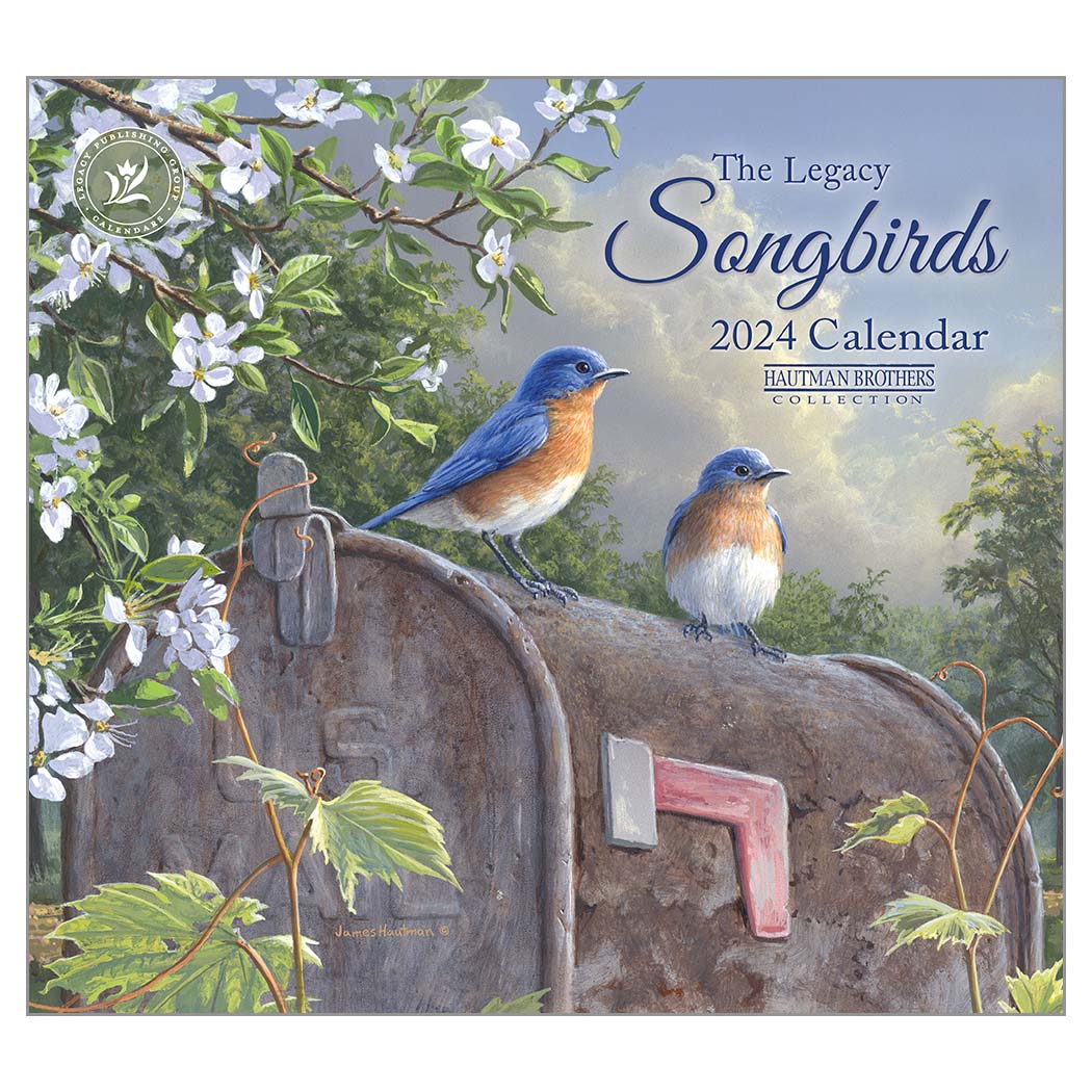 Songbirds 2024 Calendar – WCA85066 – Dublin Design