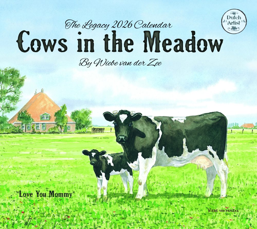 Cows in the Meadow - 2026 Legacy Calendar - WCA100190