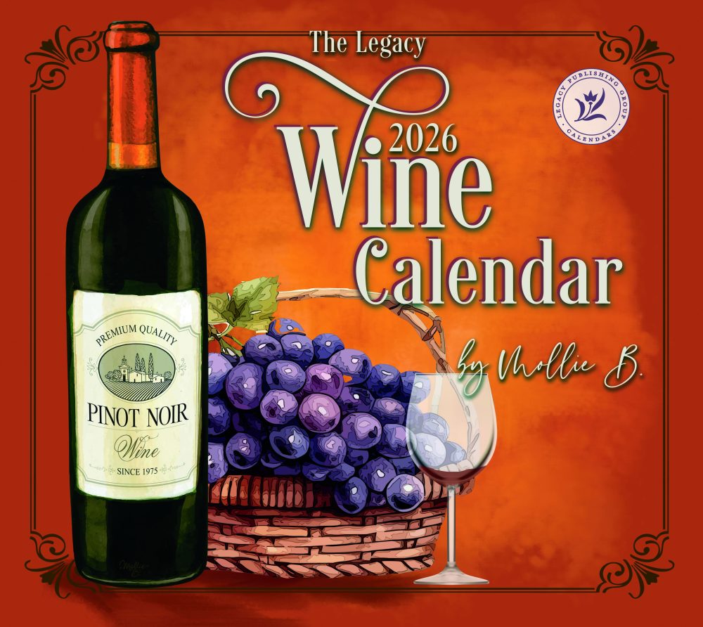 Wine - 2026 Legacy Calendar - WCA100943 - PREORDER ONLY