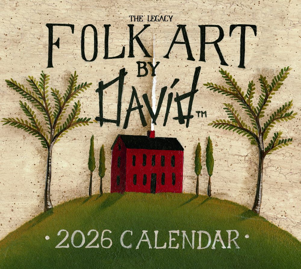 Folk Art by David - 2026 Legacy Calendar - WCA103968