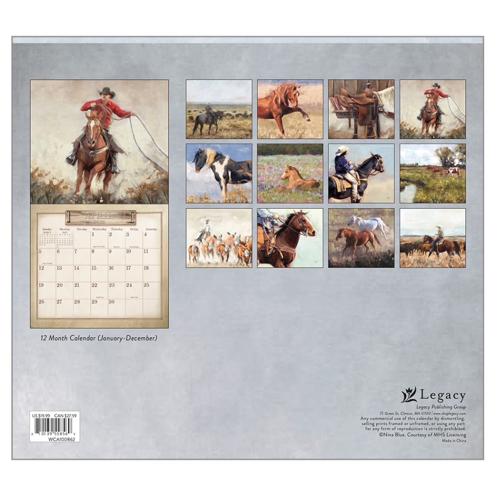 Home On the Range - 2026 Legacy Calendar - WCA100862 - PREORDER ONLY - Image 4