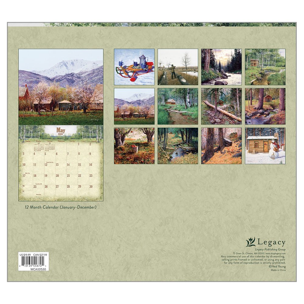 Woodland - 2026 Legacy Calendar - WCA101530 - PREORDER ONLY - Image 4