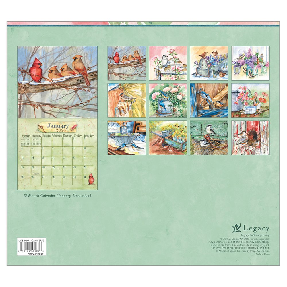 Outside My Window - 2026 Legacy Calendar - WCA102832 - PREORDER ONLY - Image 2