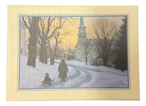 Winter's Eve by Robert Duncan - Pack of 16 Christmas Cards - RD-9006
