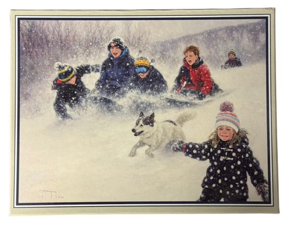 Powder Day by Robert Duncan - Pack of 16 Christmas Cards - RD-9024