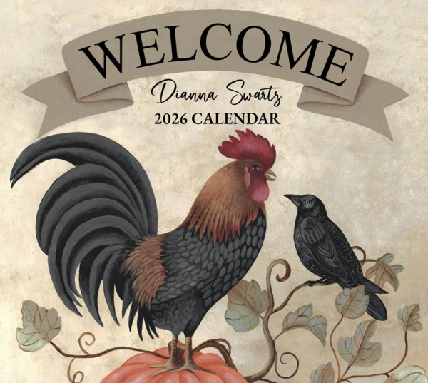 Dianna Swartz 2026 Calendar - Made in Canada - DSCAL2026