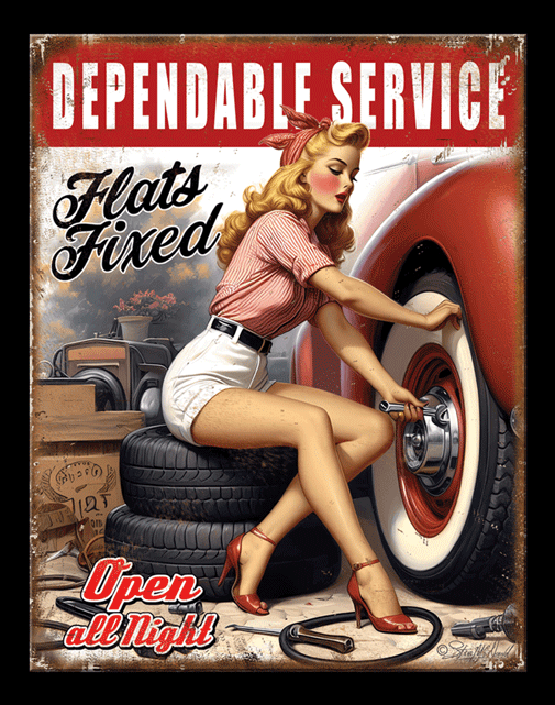 Tire Girl - TS2907
