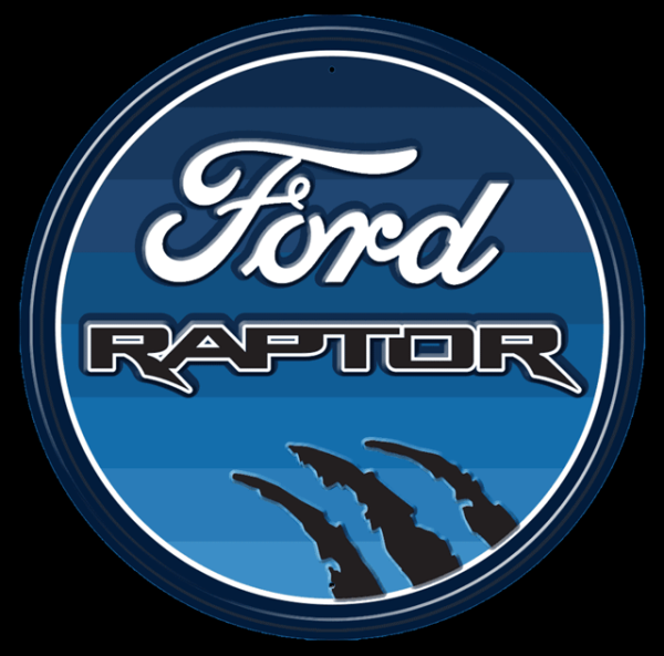 Ford - Raptor - Round - ***Fully Embossed Steel*** - TS2964