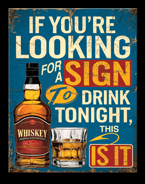 JQ - Drink Sign - TS2971