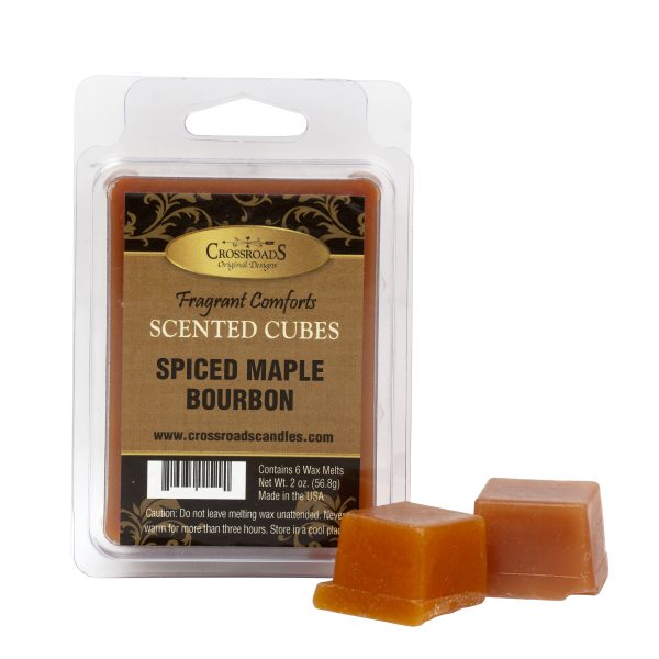 Spiced Maple Bourbon Scented Cubes - 1 tray of 10 pkgs - SMBSC
